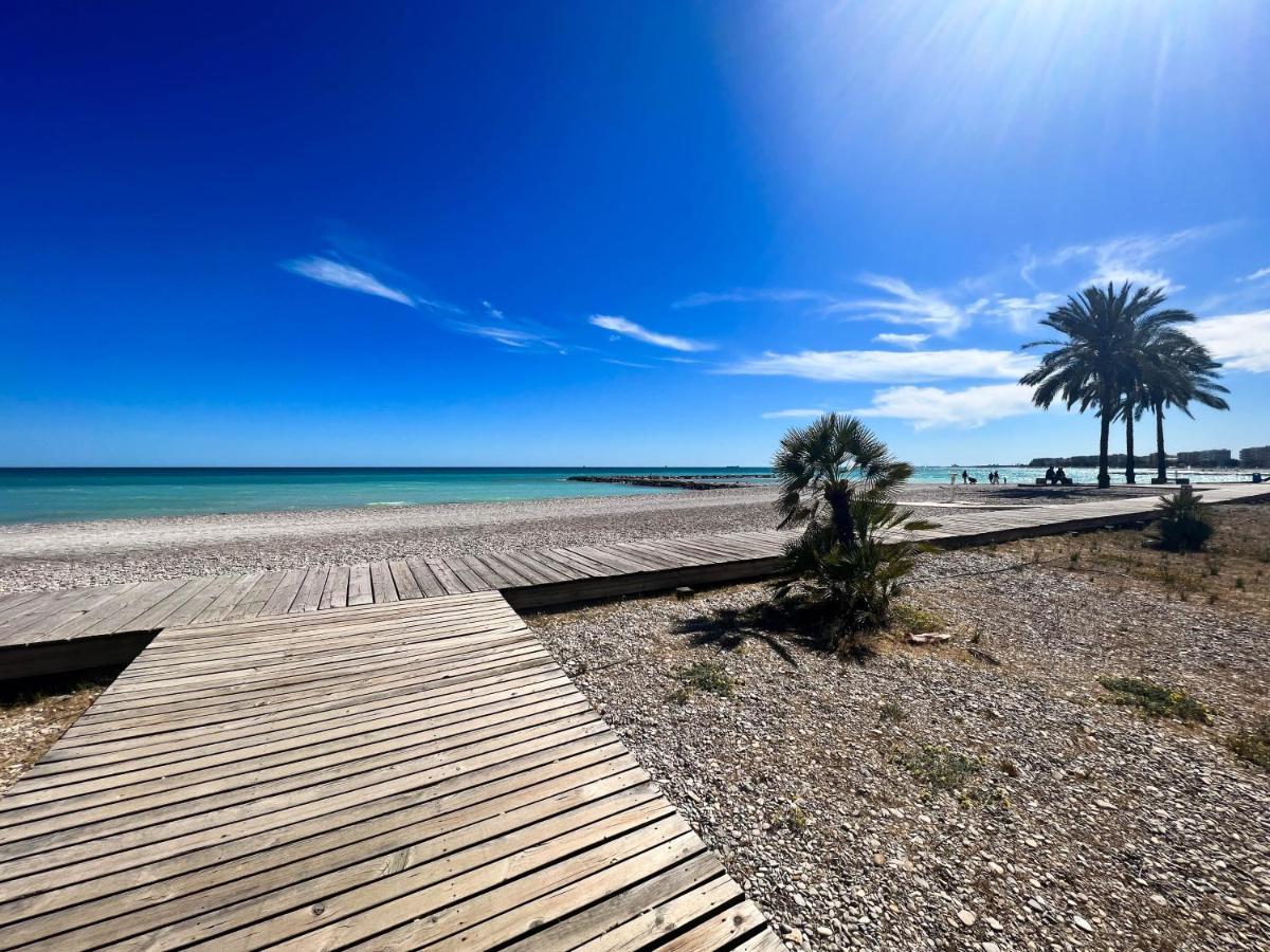 Private Garden 100 M From The Sea Apartment Benicassim Ngoại thất bức ảnh