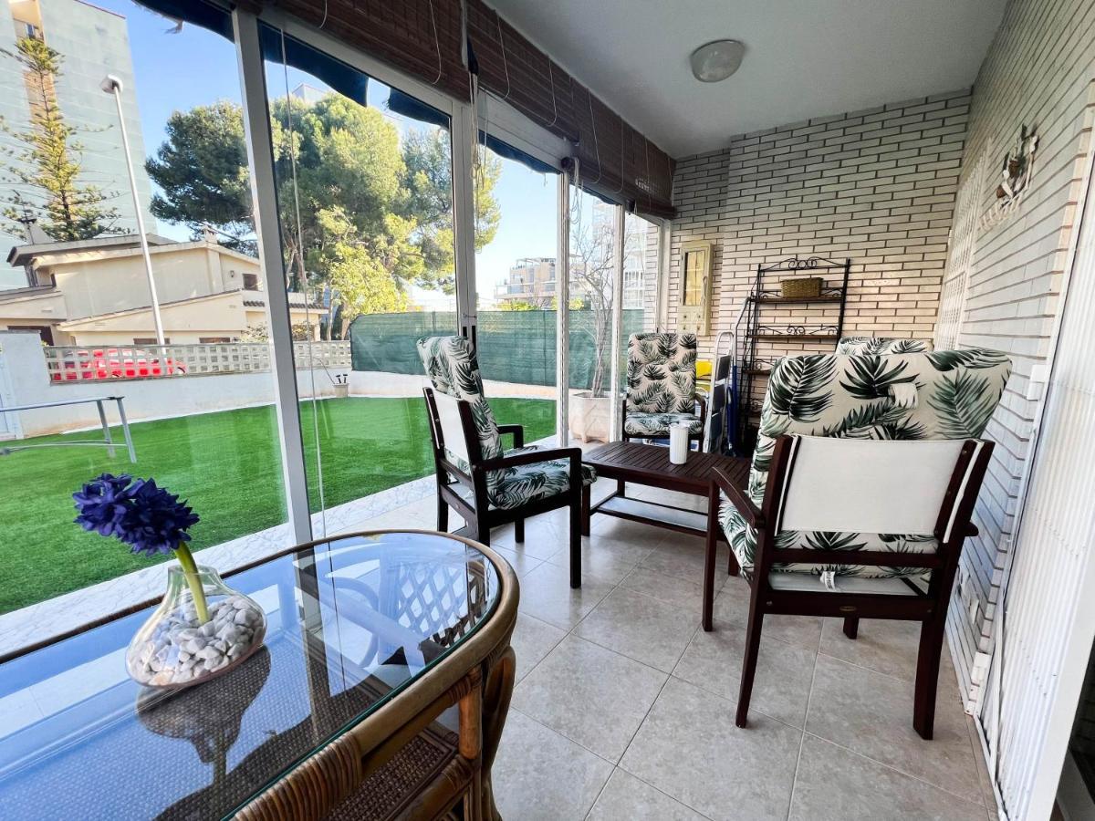 Private Garden 100 M From The Sea Apartment Benicassim Ngoại thất bức ảnh