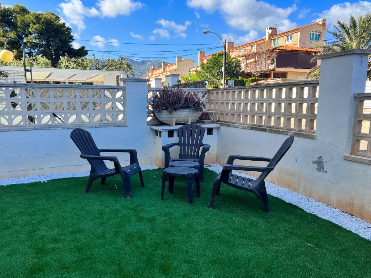 Private Garden 100 M From The Sea Apartment Benicassim Ngoại thất bức ảnh