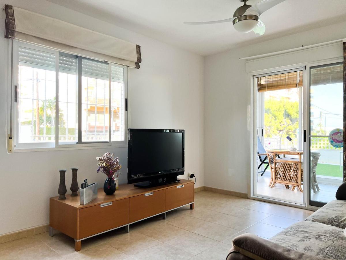 Private Garden 100 M From The Sea Apartment Benicassim Ngoại thất bức ảnh